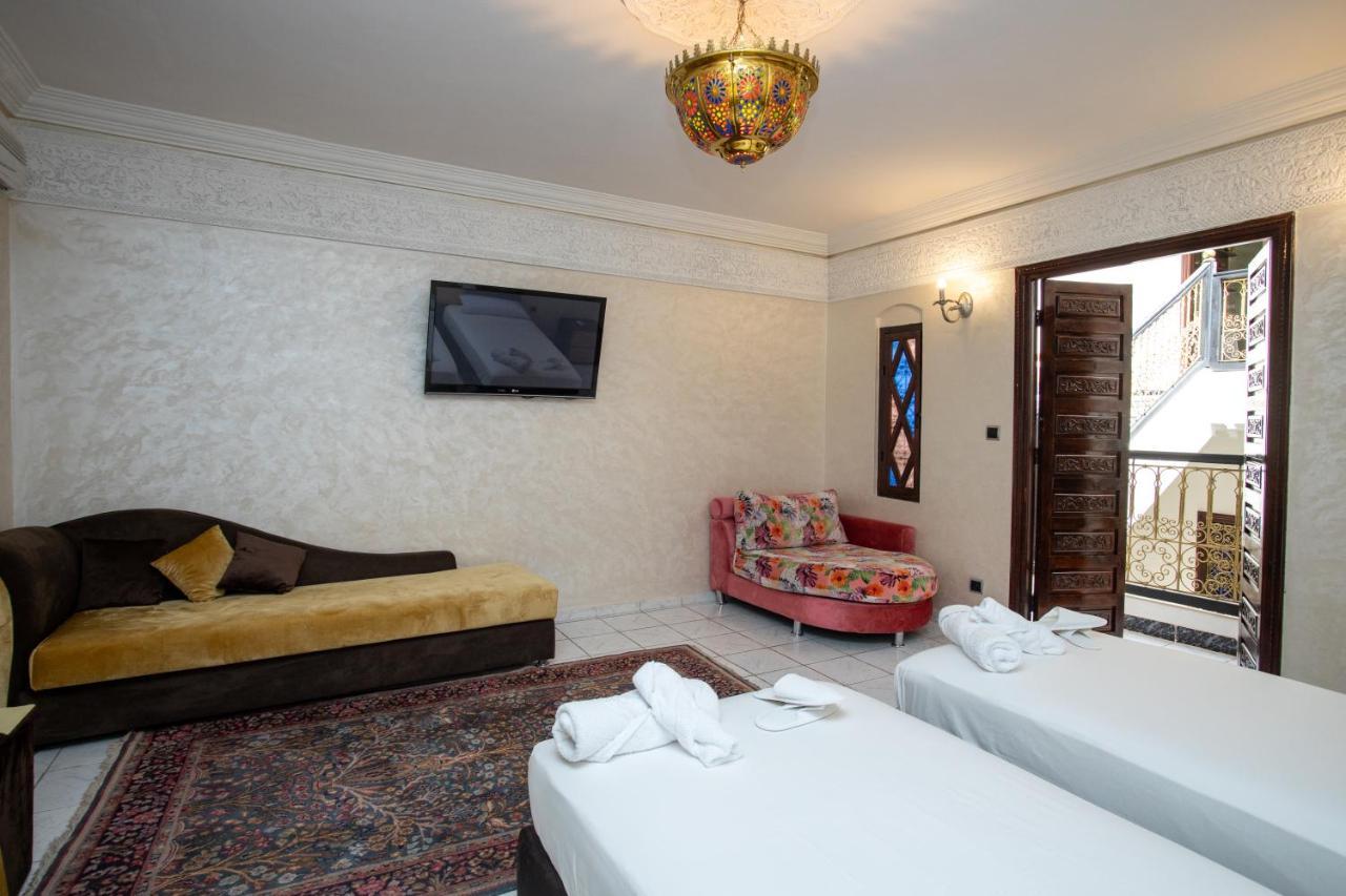 Charming Moroccan Riad 3 Bedroom With Pool And Terrace Marraquexe Exterior foto