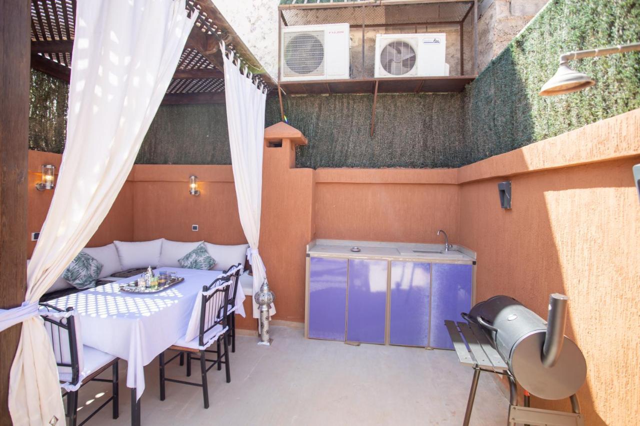 Charming Moroccan Riad 3 Bedroom With Pool And Terrace Marraquexe Exterior foto